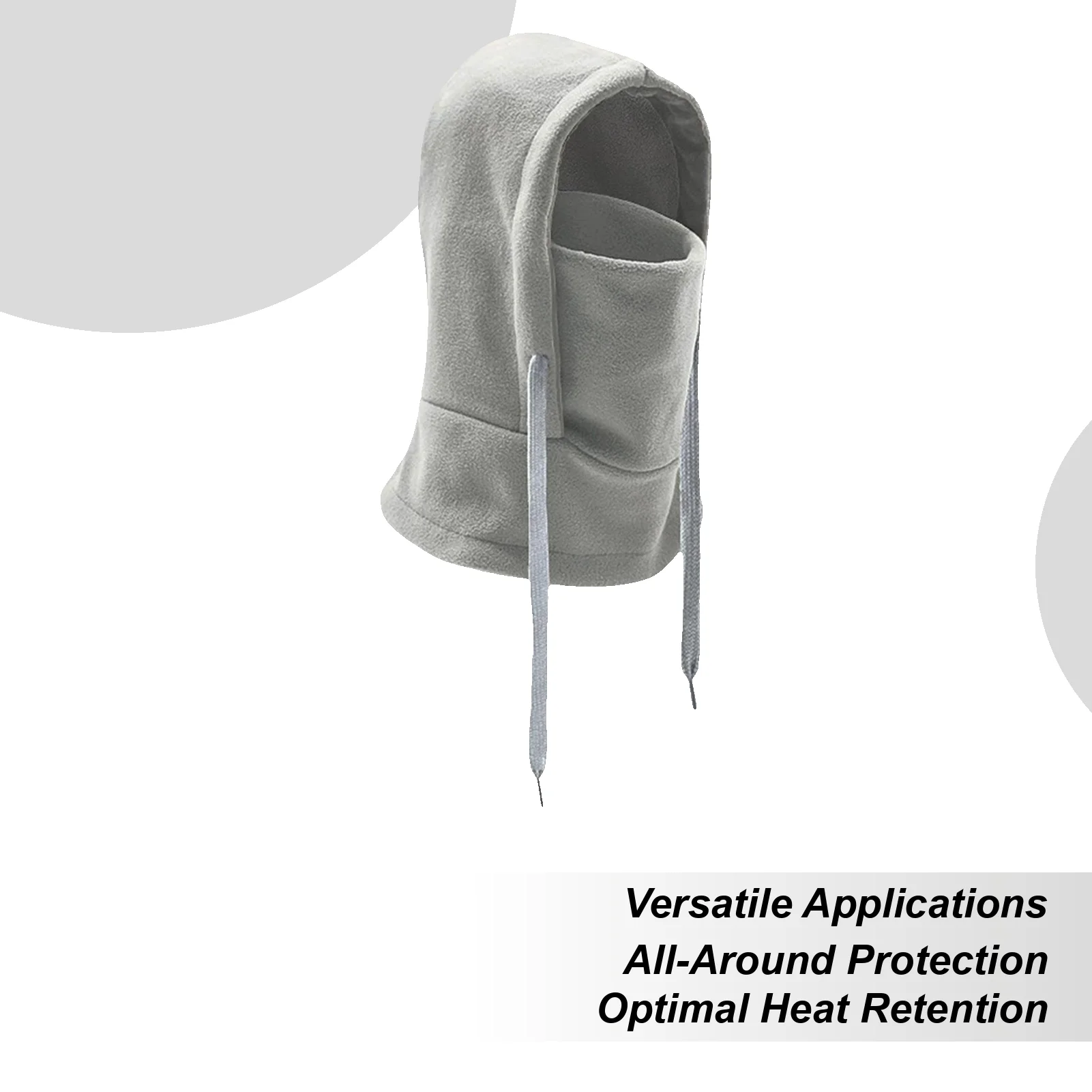 

Full Head Covering Neck Warmer Hood Winter Full Face Masque For Outdoor Camping Hiking Ice Fishing Motorcycle Riding Daily