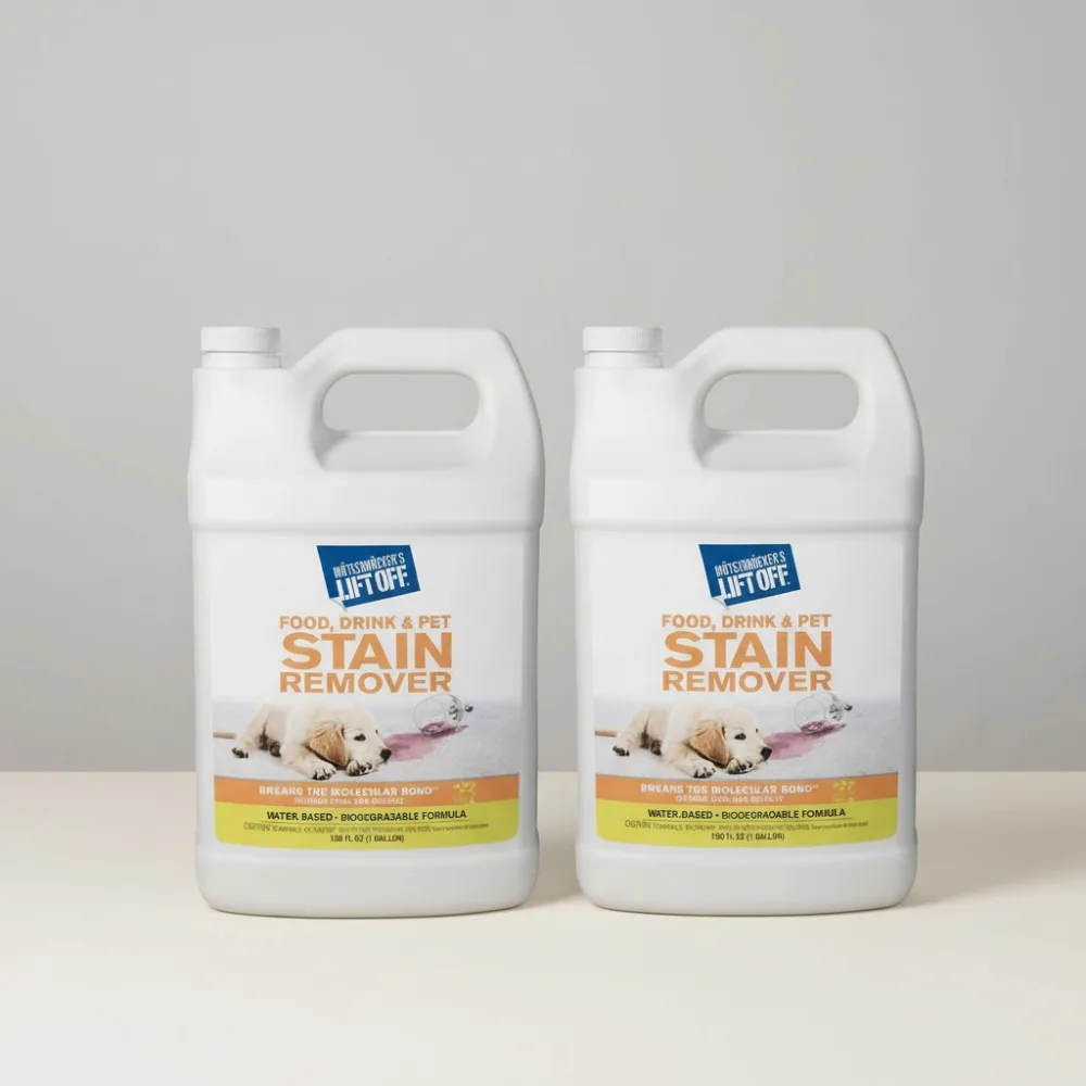 

Powerful Stain Remover for Food, Drink & Pet Messes - Safe Water-Based Formula Works on Multiple Surfaces