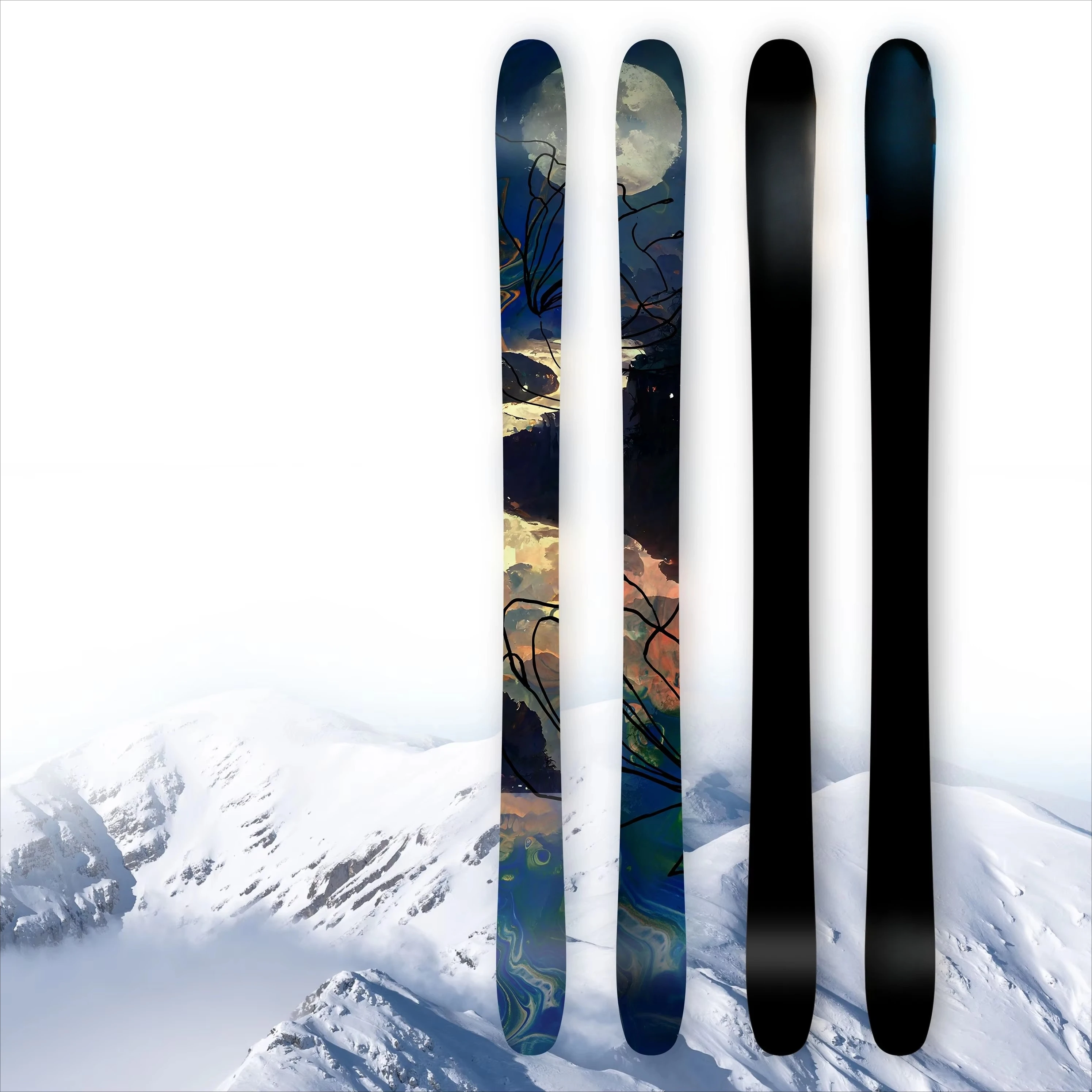 

Прямая продажа с фабрики, оптовая продажа, сноуборд на заказ, новый сезон, мягкий свет, прочный парк, все горные лыжи с двойным наконечником, альпийские лыжи