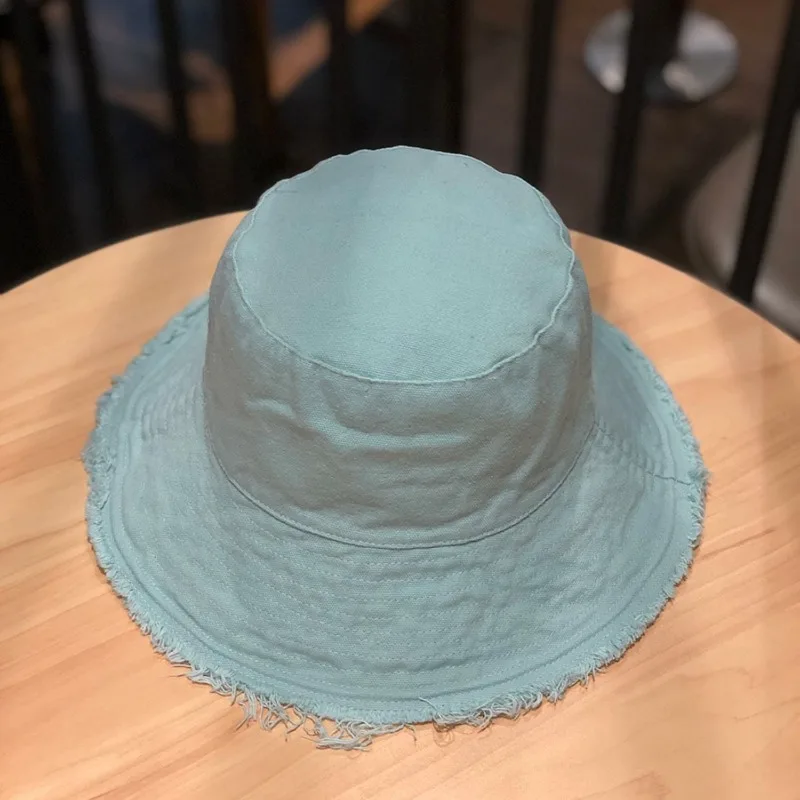 Mode faltbare Grate Eimer Hüte für Frauen Männer Strand Sonnenblende UV-Schutz UPF 50+ Sonnenhut Sommer große breite Krempe Panama Bob – Detail 15