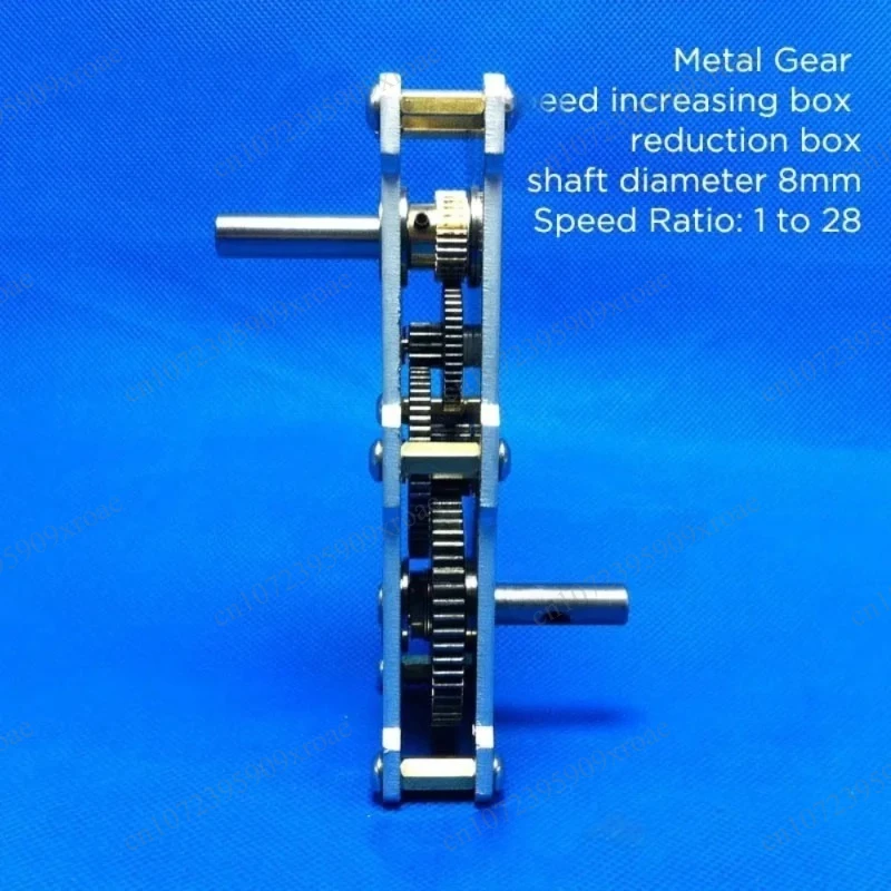 1‑28 Ratio Metal Gearbox Large Torque Reduction & Speed‑Increasing Gearbox Accelerator Reducer Mechanical Transmission Parts