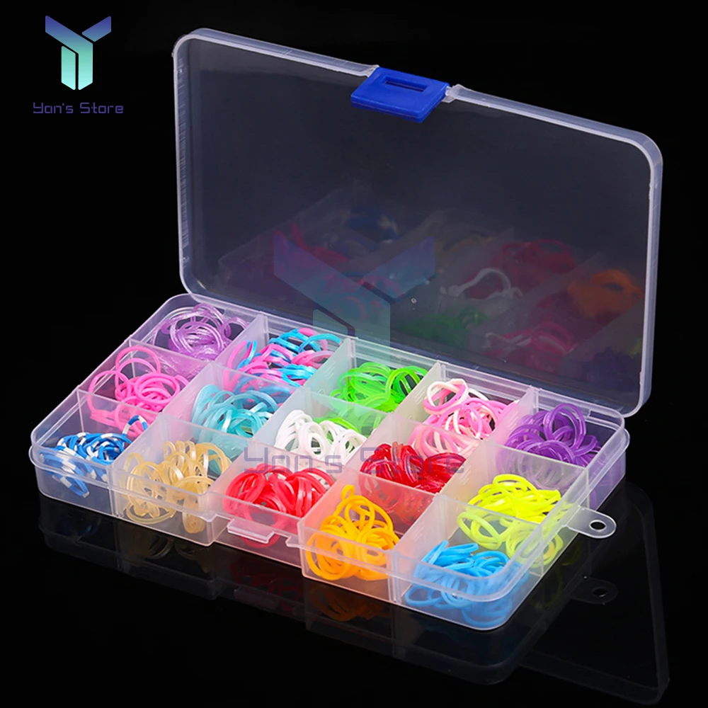 調節可能なプラスチック製収納ボックス,10/15グリッドコンパートメント,ジュエリー,イヤリング,ネジ,ケース,ディスプレイオーガナイザーコンテナ,1個