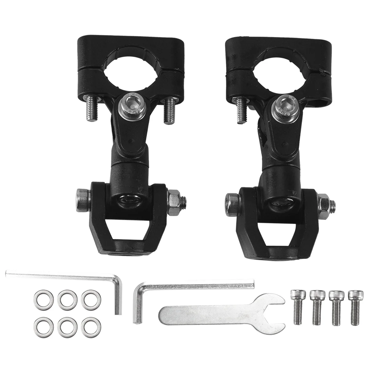 Motorcycle Spotlight Fixing Bracket Fog Lamp Mounting Bracket LED Auxiliary Lamp Bracket for BMW- R1200GS F800GS/F650FS