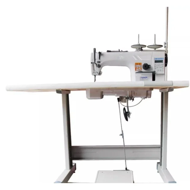 

Lockstitch machine computer flat car automatic thread cutting