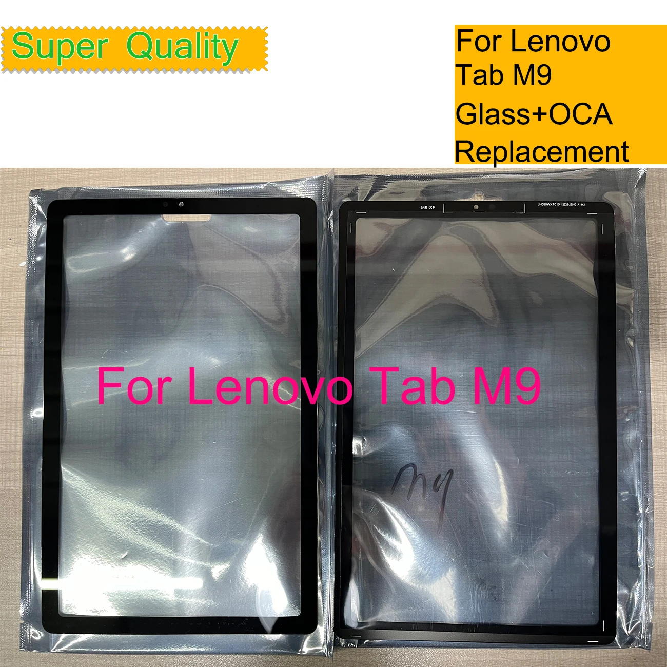 

10Pcs/Lot For Lenovo Tab M9 Touch Screen Panel Tablet m9 TB310FU Front Outer LCD Glass Lens With OCA Glue Replacement