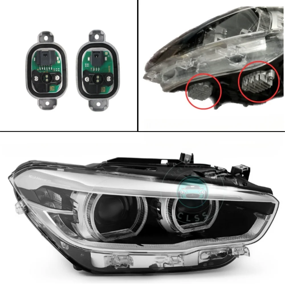 For BMW 1 Series F20 F21 LCI 118d LED Headlight  LED DRL Modules 63117428425