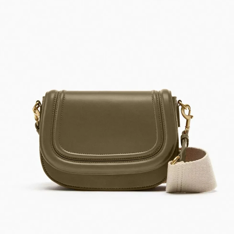 Fashionable Casual Retro Solid Color Large Capacity Adjustable Shoulder Strap Multi-Functional Crossbody Bag, Suitable Phone bag