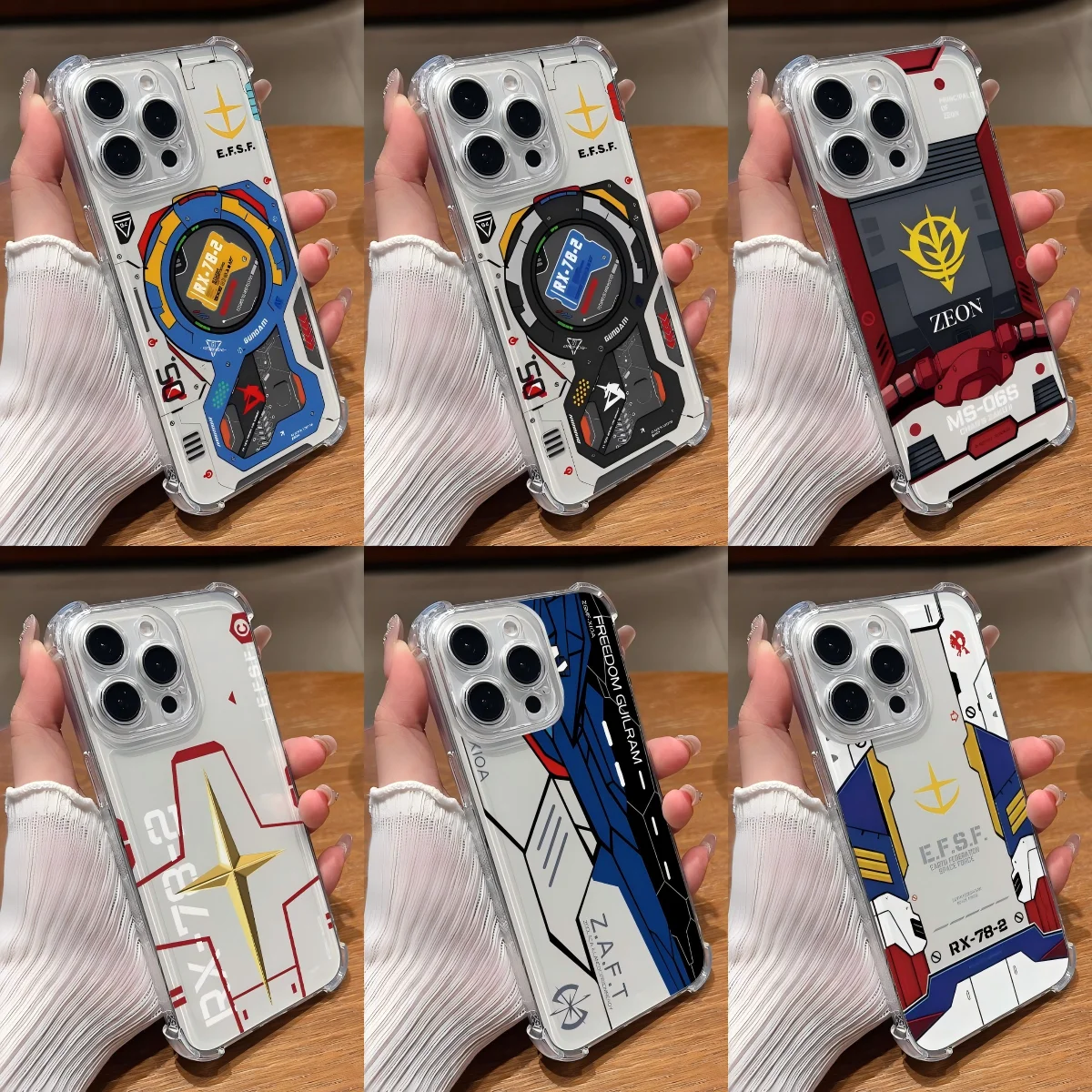Fashion Machine G-Gundams Phone Case For Samsung Galaxy S26 S25 S24 S23 S22 S21 S20 Edge FE Ultra Plus 4G 5G Anti Fall TPU Cover