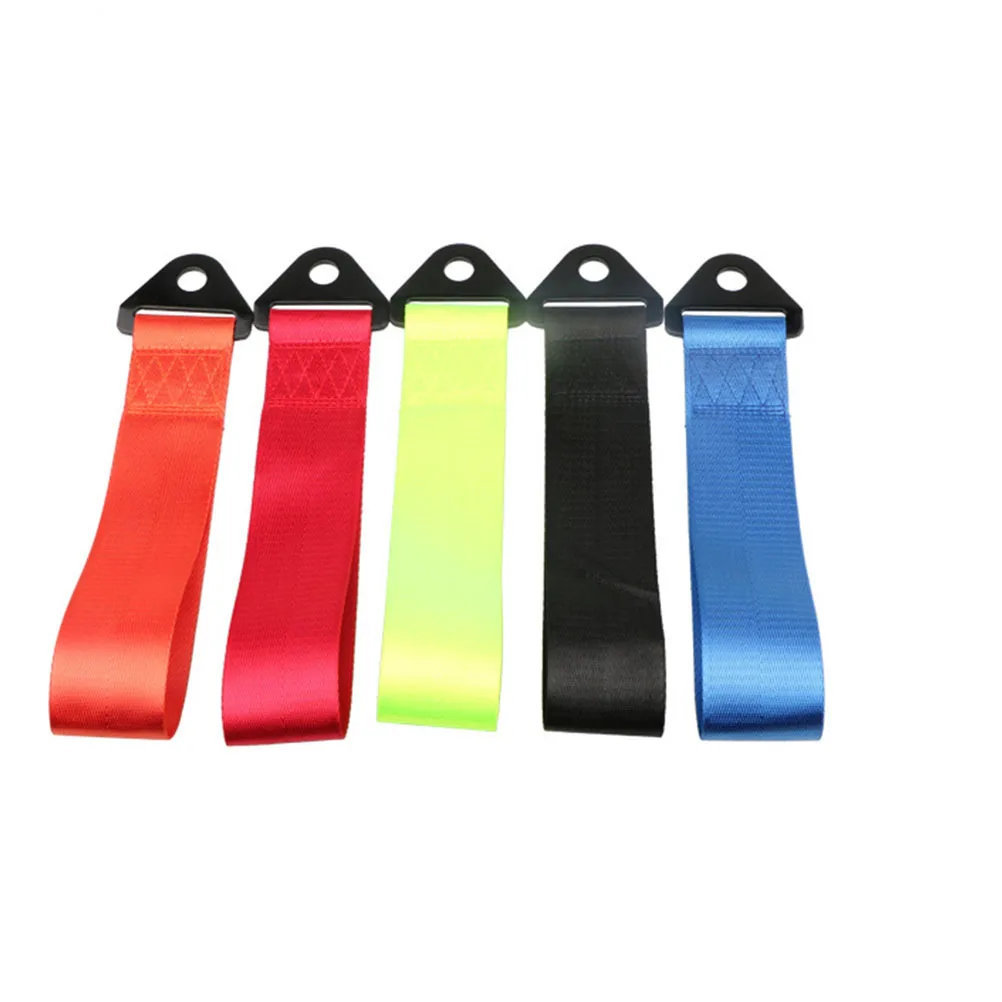 

Trailer Hauling Rope 2-3 Tons Heavy Duty Luminous Car Towing Rope For Vehicle Recovery Workshop Vibration Reduction