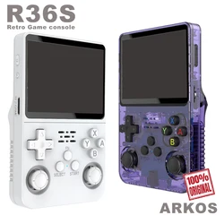 128G Open Source Retro Handheld Video Game Console Linux System 3.5 Inch IPS Screen Portable Pocket Video Player Games