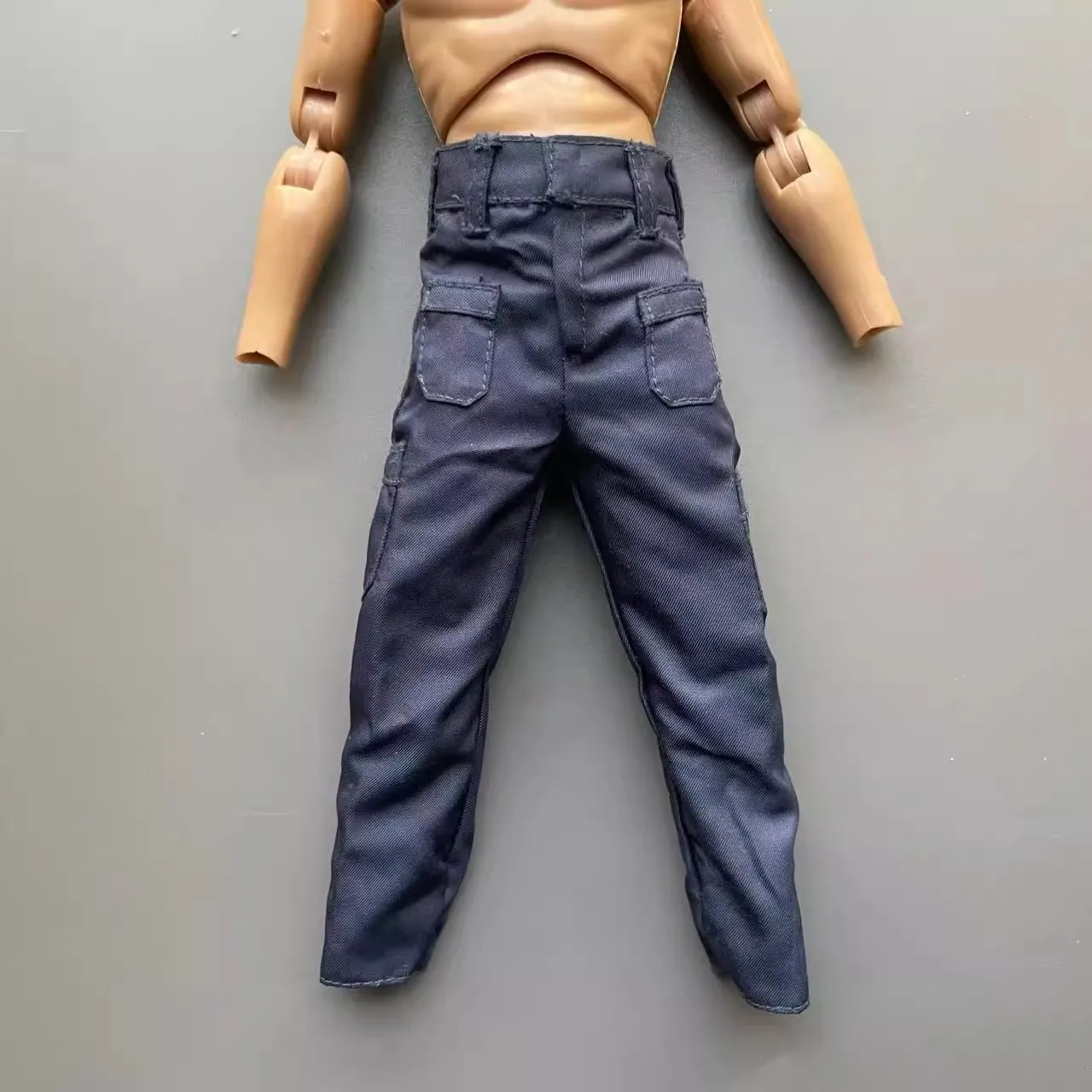 

Snail In Stock 1/6 Soldier Clothes Deep Blue Work Pants Fit 12" Action Figure Body Model Toy DIY Accessories