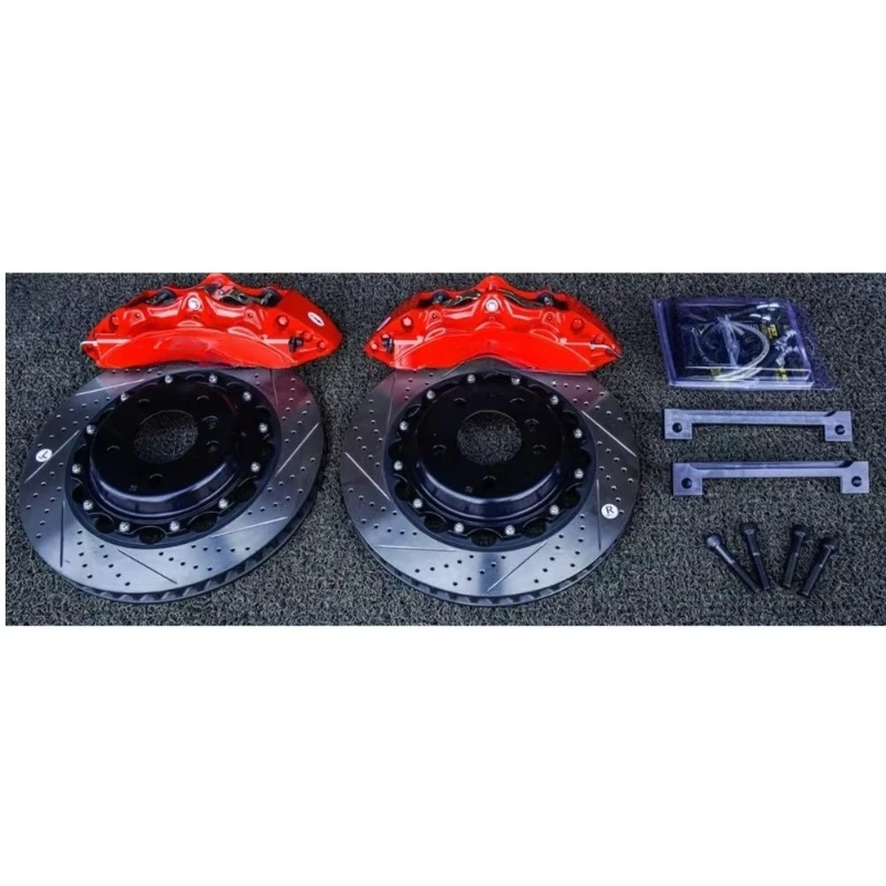 

X3 E83 X3 F25 X3 F97 2004-2021 Front Brake Kit Forged Body 6 Piston Calipers with Slotted Drilling Disc 355X32mm