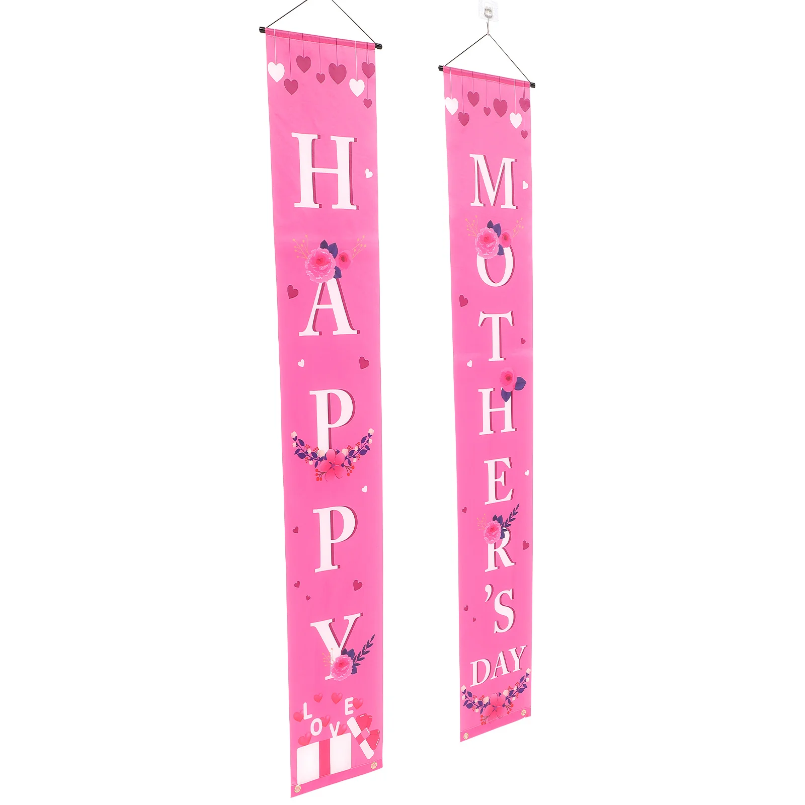

Mother's Day Door Banner Banner Decorative Hanging Curtains Party Supplies Lightweight Fashionable Backdrop Supplies