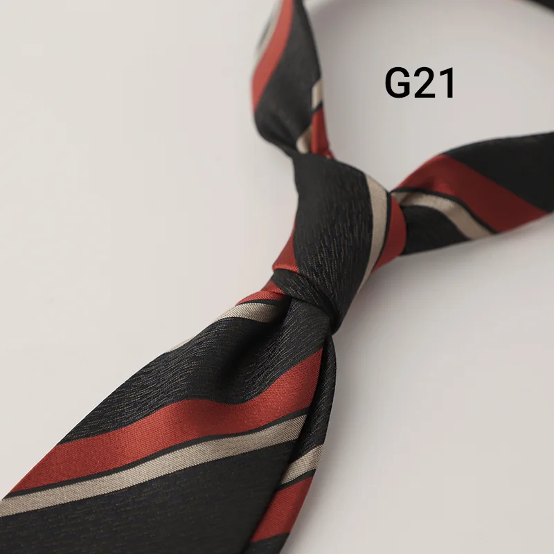 8 cm Herren-Luxus-Krawatten, Herren-Business-Krawatten, Paisley-gestreift, rot, marineblau, handgefertigt, lässige Krawatte, Krawatten, Accessoires – Detail 15