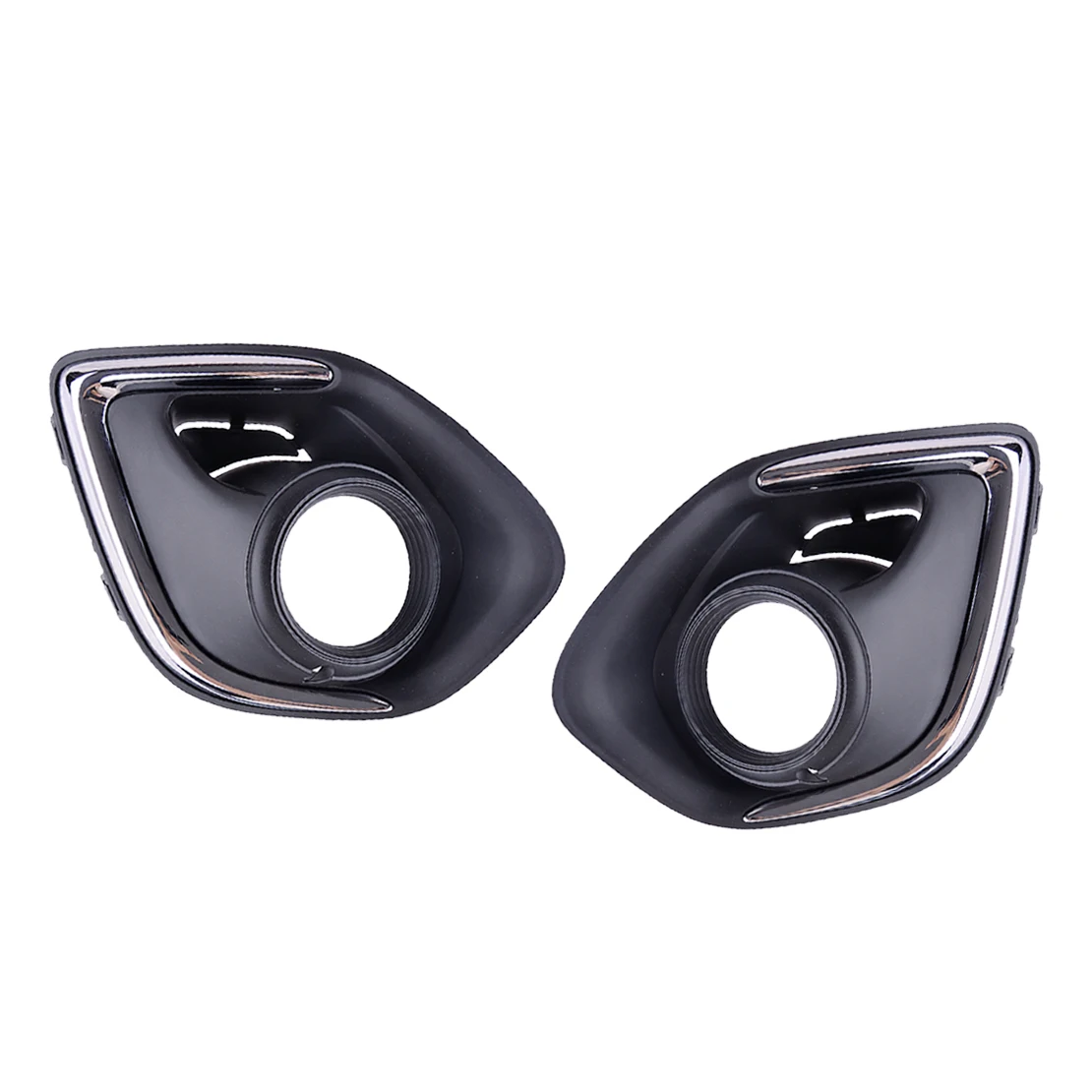 

1 Pair Car Front Fog Light Bezel Cover Trim Plastic Fit for Mitsubishi Outlander Sport RVR 8321A517 8321A516