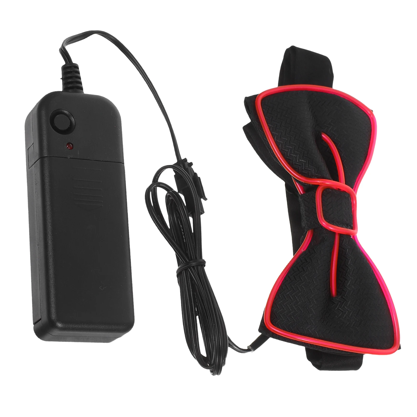 

Luminous Bow Tie Party Ties Decoration Flashing Christmas Gifts Glowing Unilateral