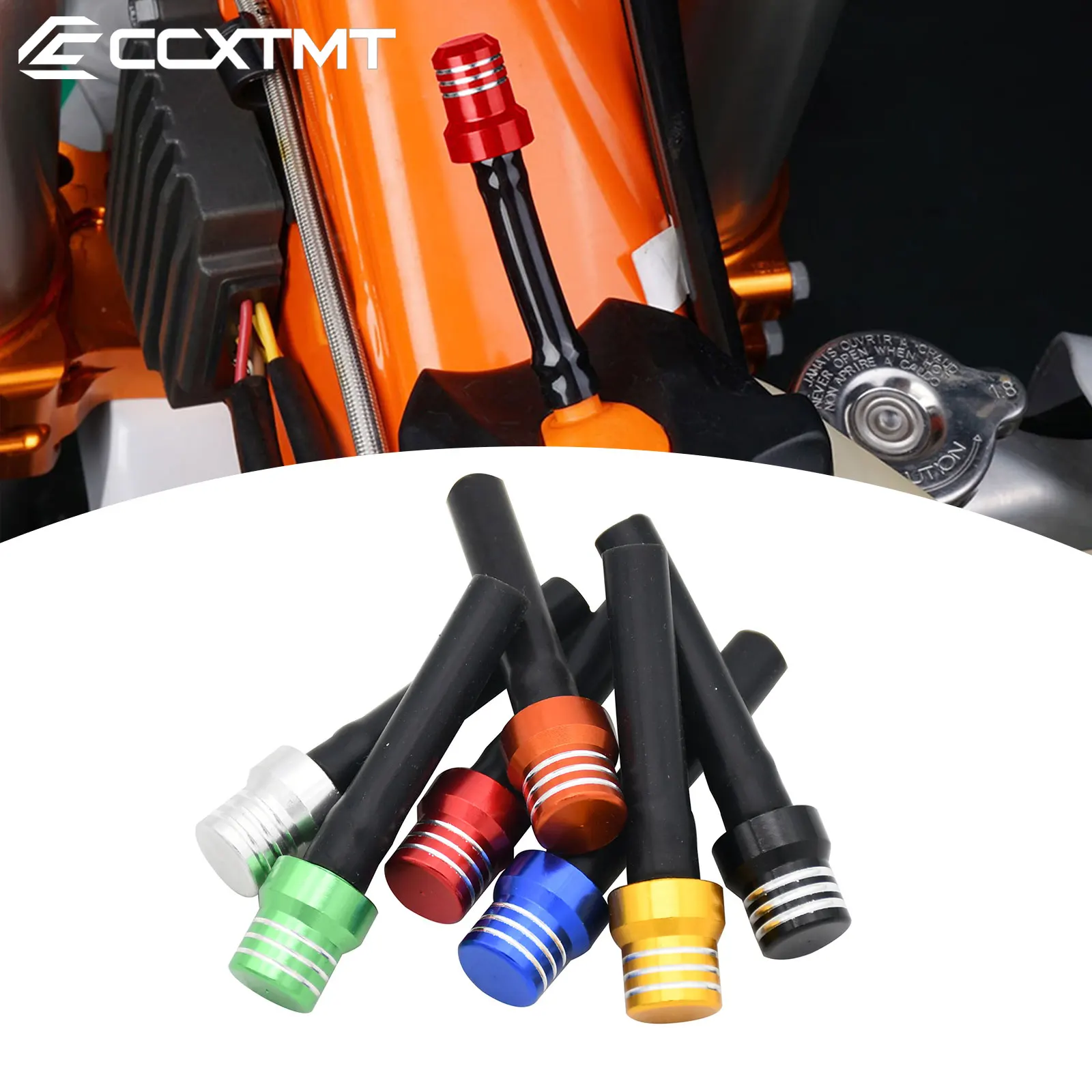Tapa de ventilación de Gas para tanque de combustible, tubo de ventilación de aceite para Yamaja KTM Honda Kawasaki Beta GASGAS ATV EXC SX XC CR CRF WR YZF RMZ KXF