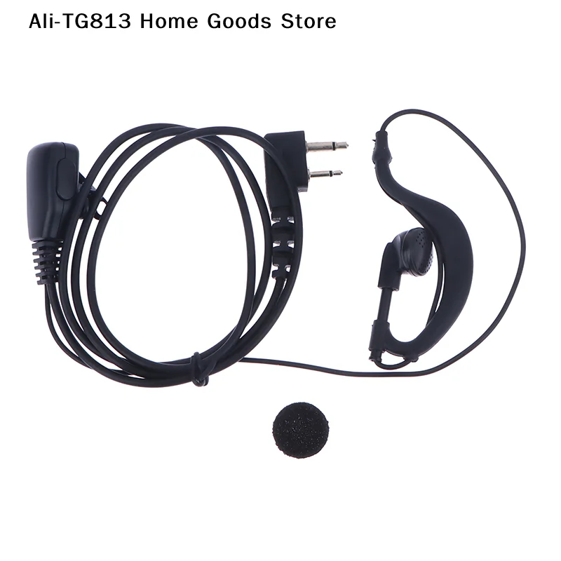 

[TG813]D-type Earhook Earpiece Headset Walkie Talkie Headphone For ICOM IC-91A/91AD/92AD/P7A/Q7A/V8
