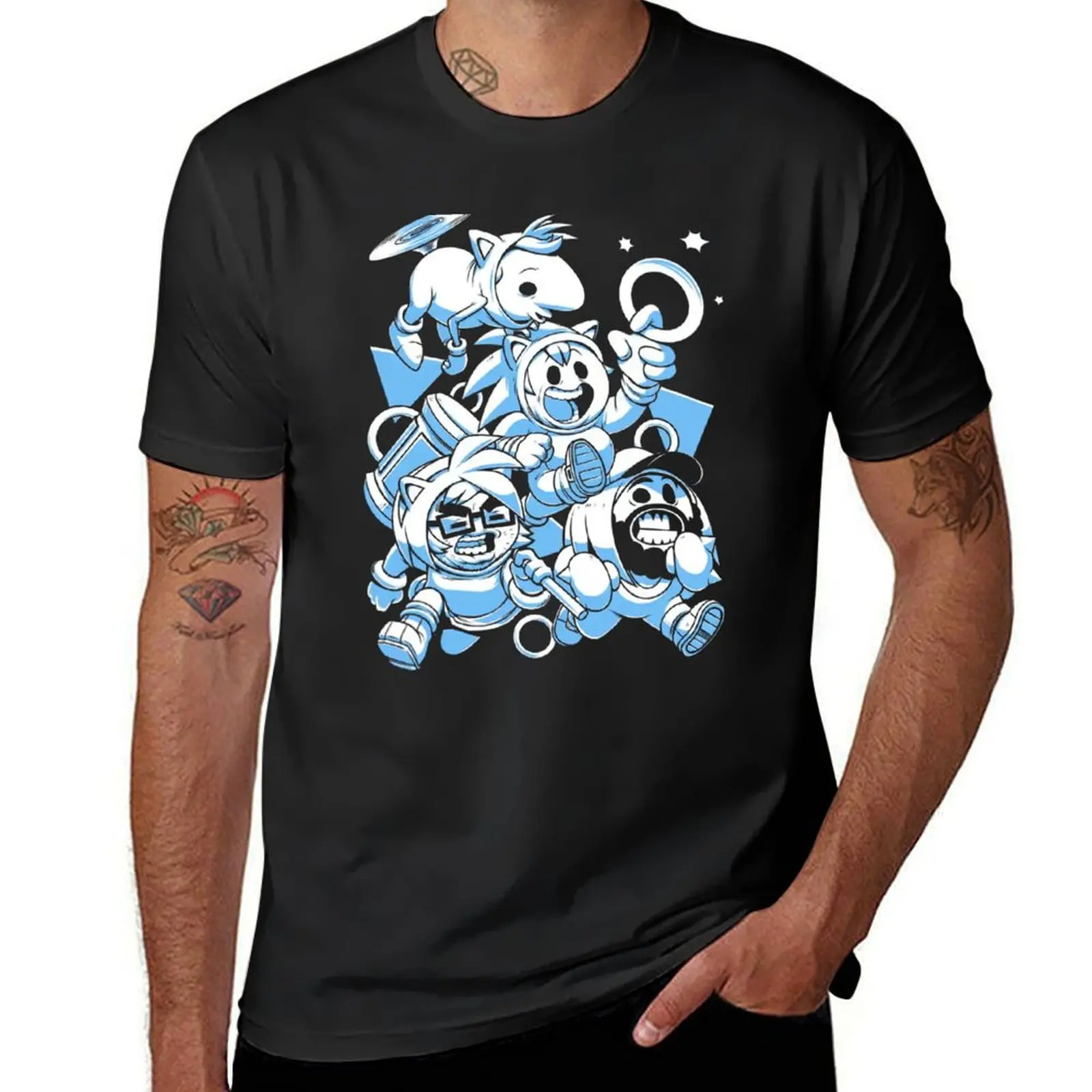 

Oneyplays T-shirt graphics heavyweights customs design your own tops big and tall t shirts for men