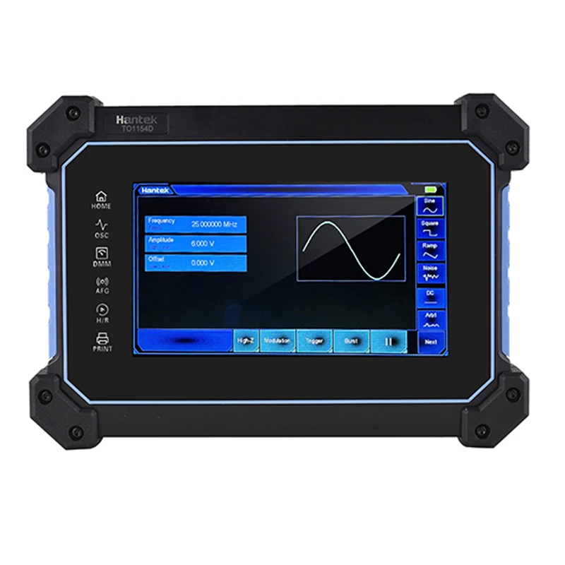 

Hantek TO1154D Digital Oscilloscope 4 Channel 150MHz Bandwidth 1GSa/S Sampling Rate 25MHz Signal Source Oscilloscope Multimeter