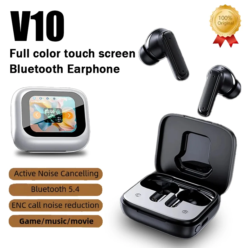 

Original V10 Wireless Bluetooth Earphone Headphones TWS Earbuds In Ear With Mic Hifi Stereo Earphone Sports For Xiaomi samsung