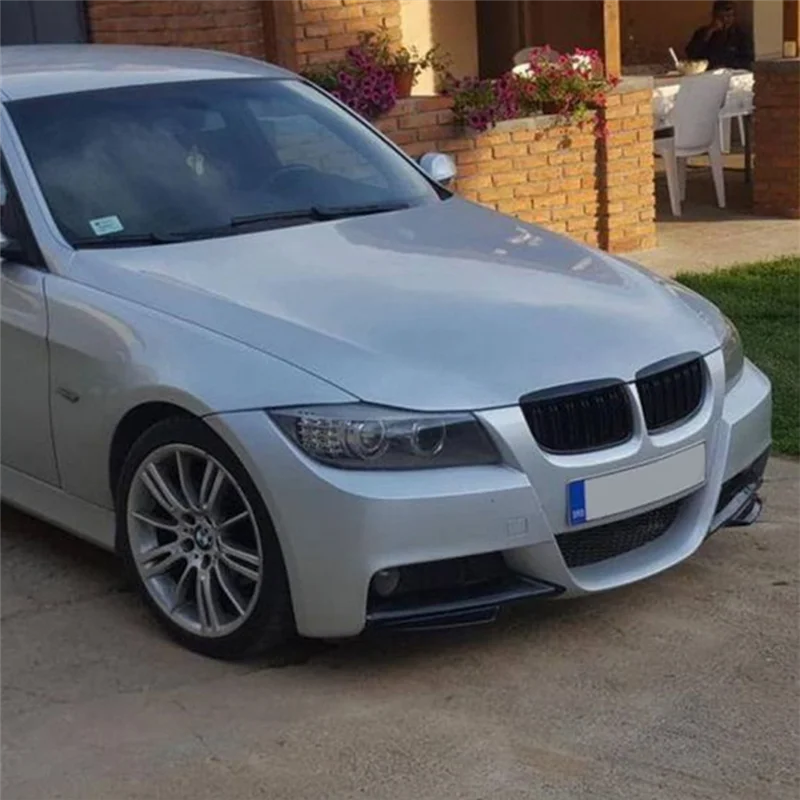 الجبهة حافة مصد السيارة زاوية الناشر الفاصل المفسد لسيارات BMW 3 Series E90 E91 M-Tech 320I 330I 2005-2008