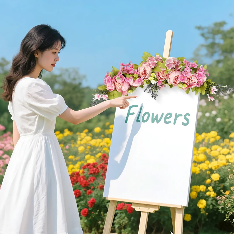 

Cross-border hot sale new artificial flower lintel home decoration wedding birthday party wedding hotel auditorium decoration