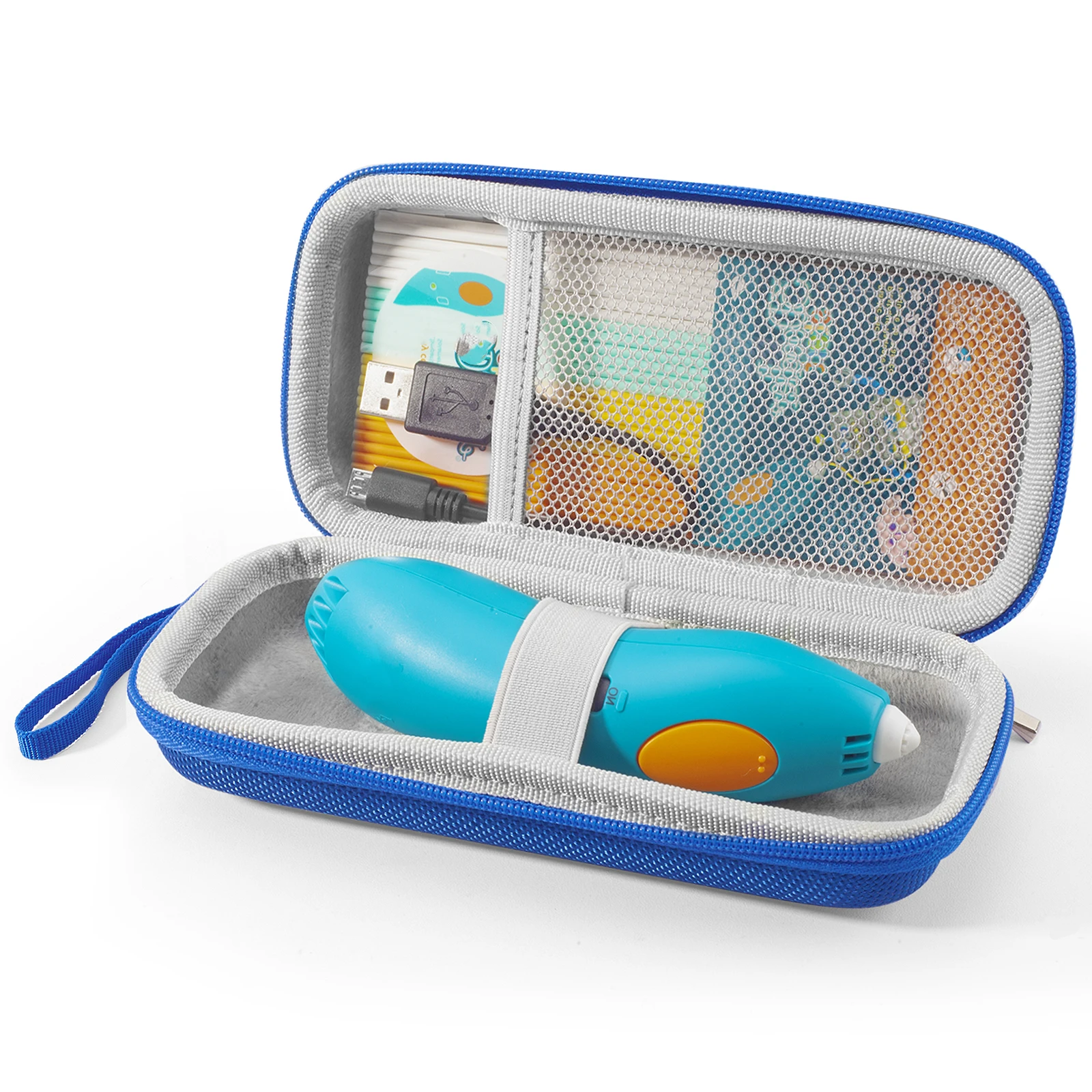 

Case for 3Doodler Start+ Essentials (2023/2024) - Travel Organizer for Kids' 3D Printing Pen/Filament & Charger (Box Only)