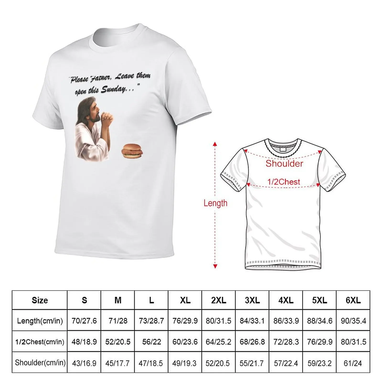 Jesus Chick-fil-a T-Shirt Lightweight Casual Summer T-Shirt view 2