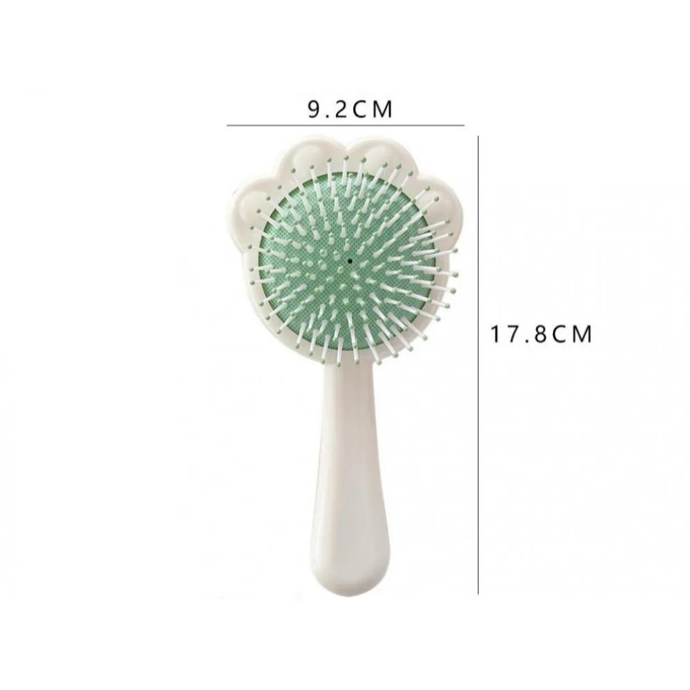 Cute Detangling Hair Brush Silicone Shampoo Brush Dry&wet Air Cushion Comb Scalp Massage Combs for Woman Cepillo Para Cabello