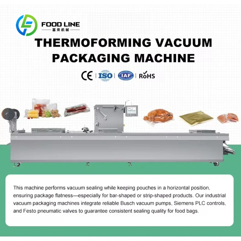 Automatic High-Accuracy Thermoforming Vacuum Packaging Machine with Remote Monitoring for Food Use customized custom flag