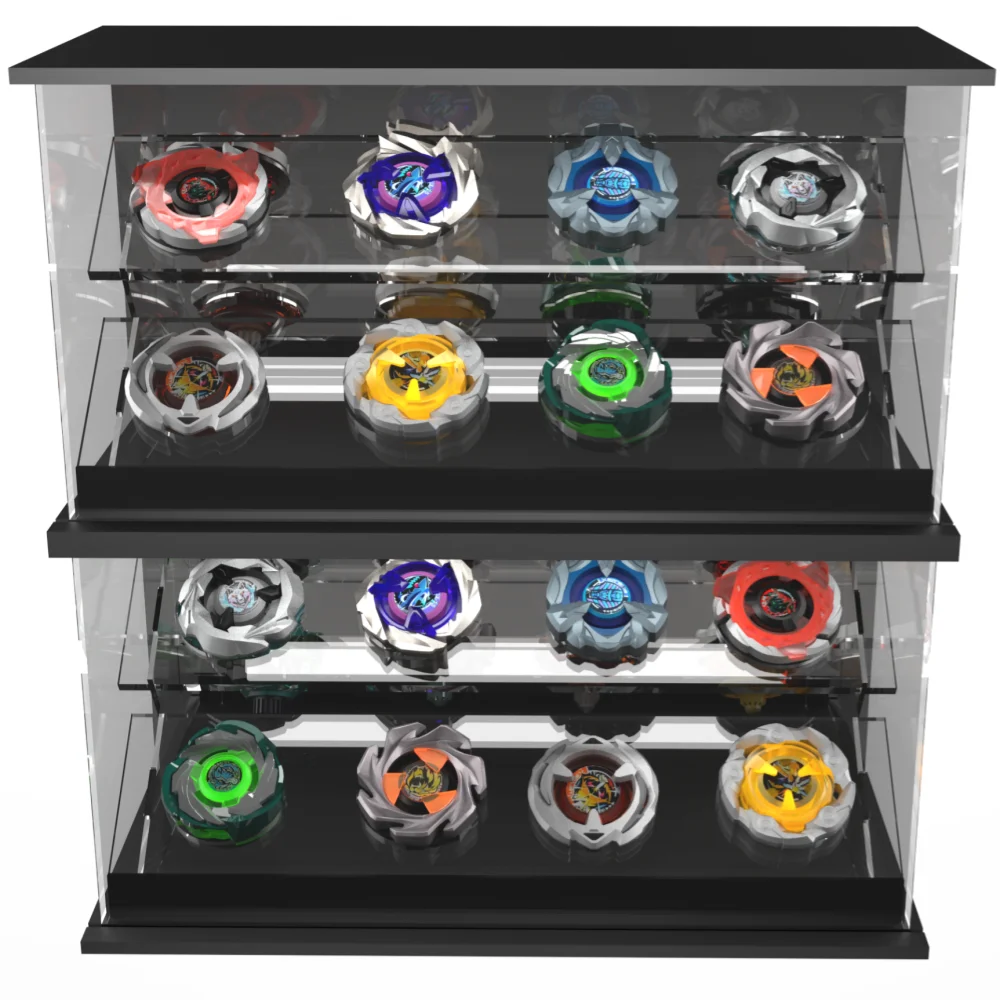 

Beyscollectors x Beys MFB BX BB Акриловый витрина для коллекционных предметов со светом Сборка Прозрачная пылезащитная витрина