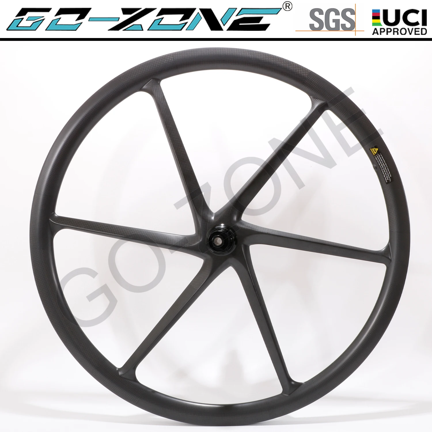 700c Carbon Road 6 spoke wheel Rim Brake 25mm Width Clincher Road / Track Fixed Gear Wheels