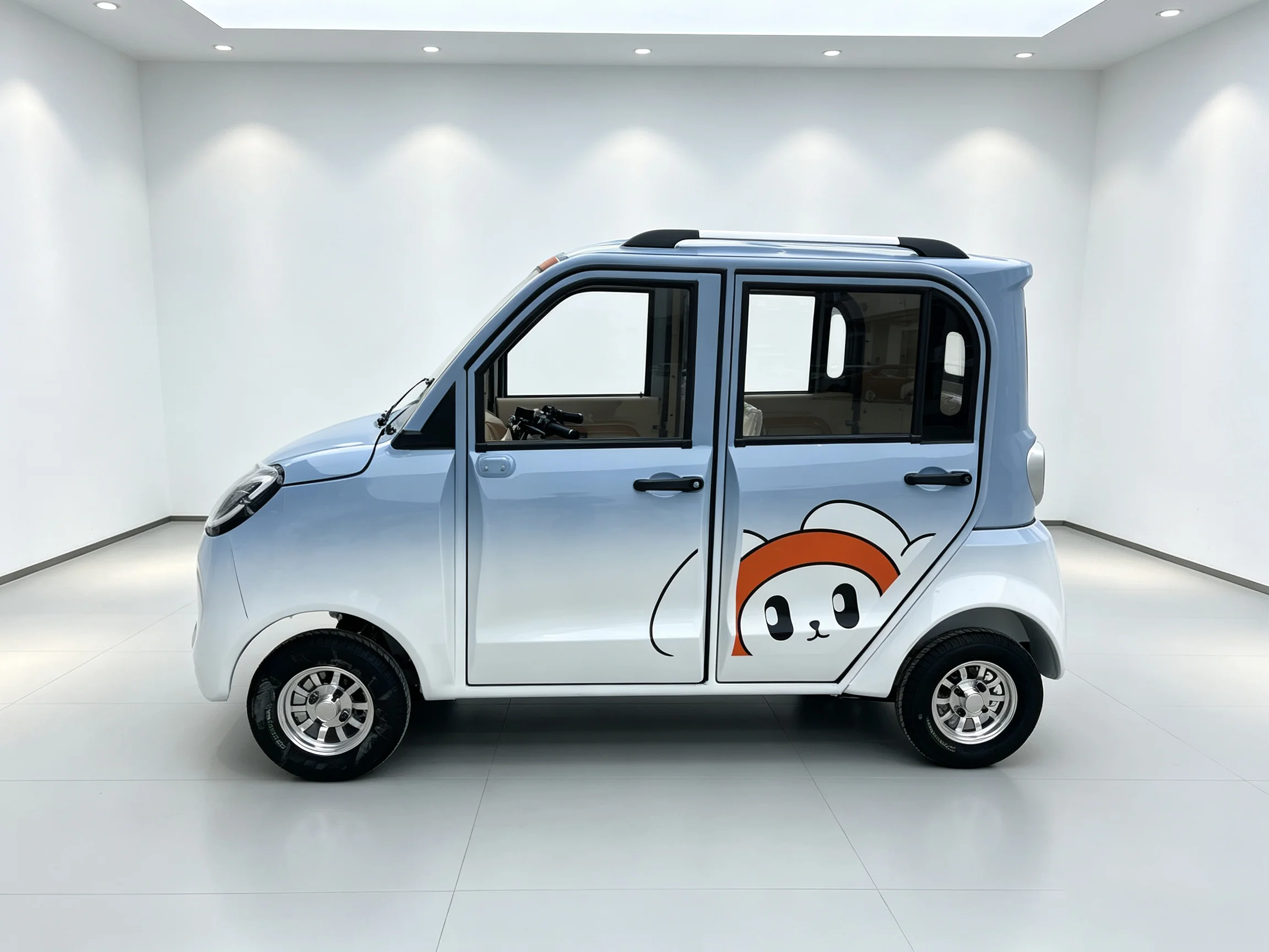 SXLL is affordable, new energy electric vehicle, cute design, four-wheel, four-door, four-seat minicar