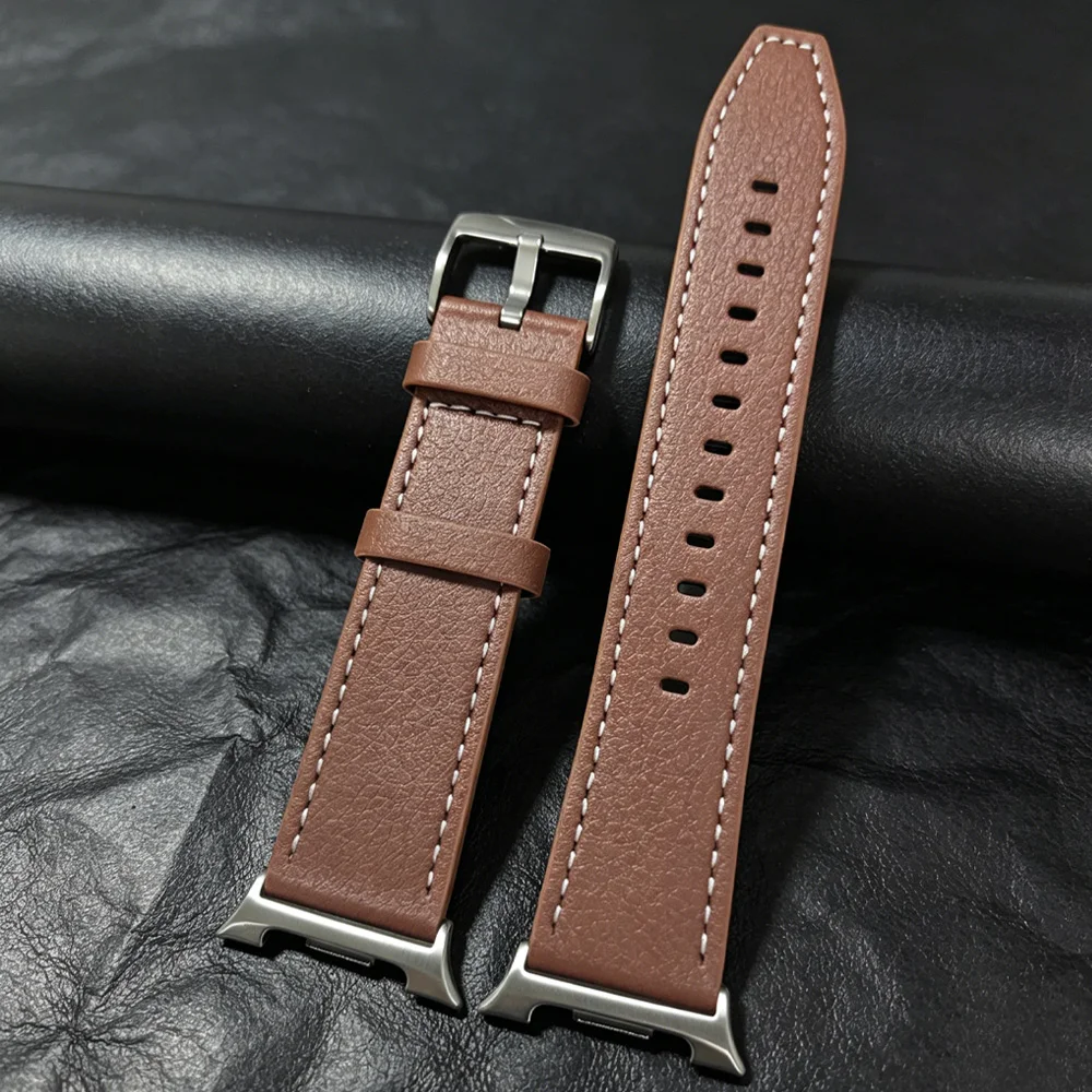 Lederarmband für Samsung Galaxy Watch Ultra2 Ultra 2025 47MM, weiches Armband für Galaxy Watch 9 8 40 44mm 8Classic Uhrenarmband – Detail 18