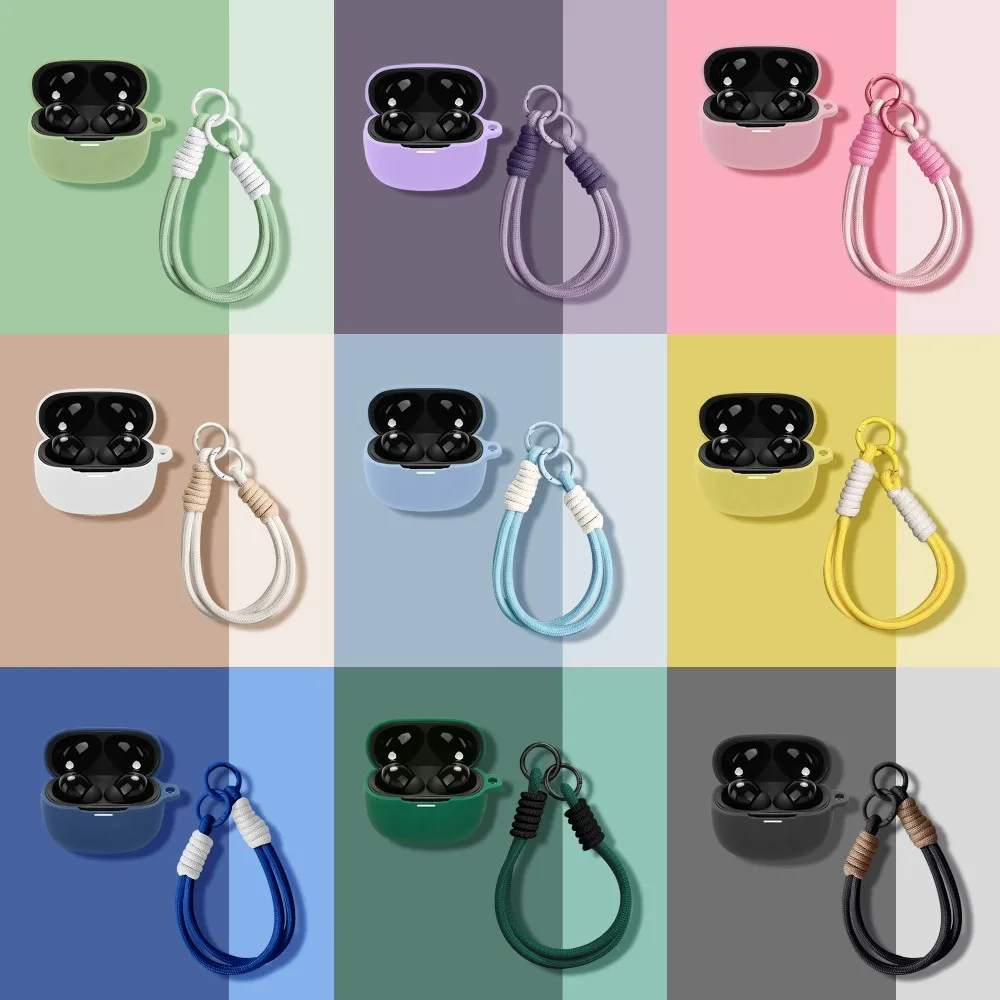 For XIAOMI REDMI Buds 8 Case Silicone Protect Bluetooth Protective Earphones Case Cover Shockproof Wireless Headphones Box