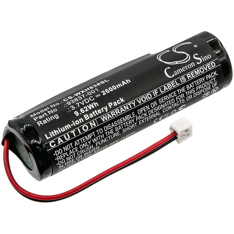 CS 3.7V 2600mAh Li-ion Replacement Battery for WAHL Chrome, Super Taper Cordless, Designer, Sterling 4, with Tool and Gifts
