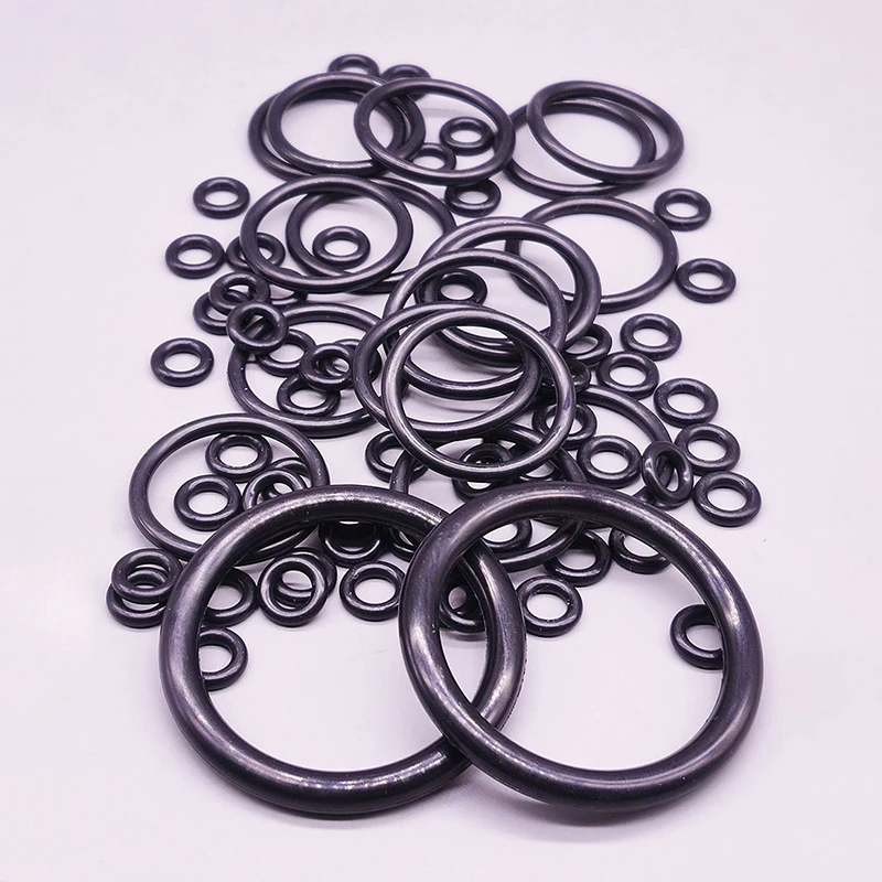 1/2PCS NBR O Ring Seal Gasket Thickness CS 7mm ID 16-740mm Nitrile Butadiene Rubber Spacer Oil Resistance Washer Round Shape