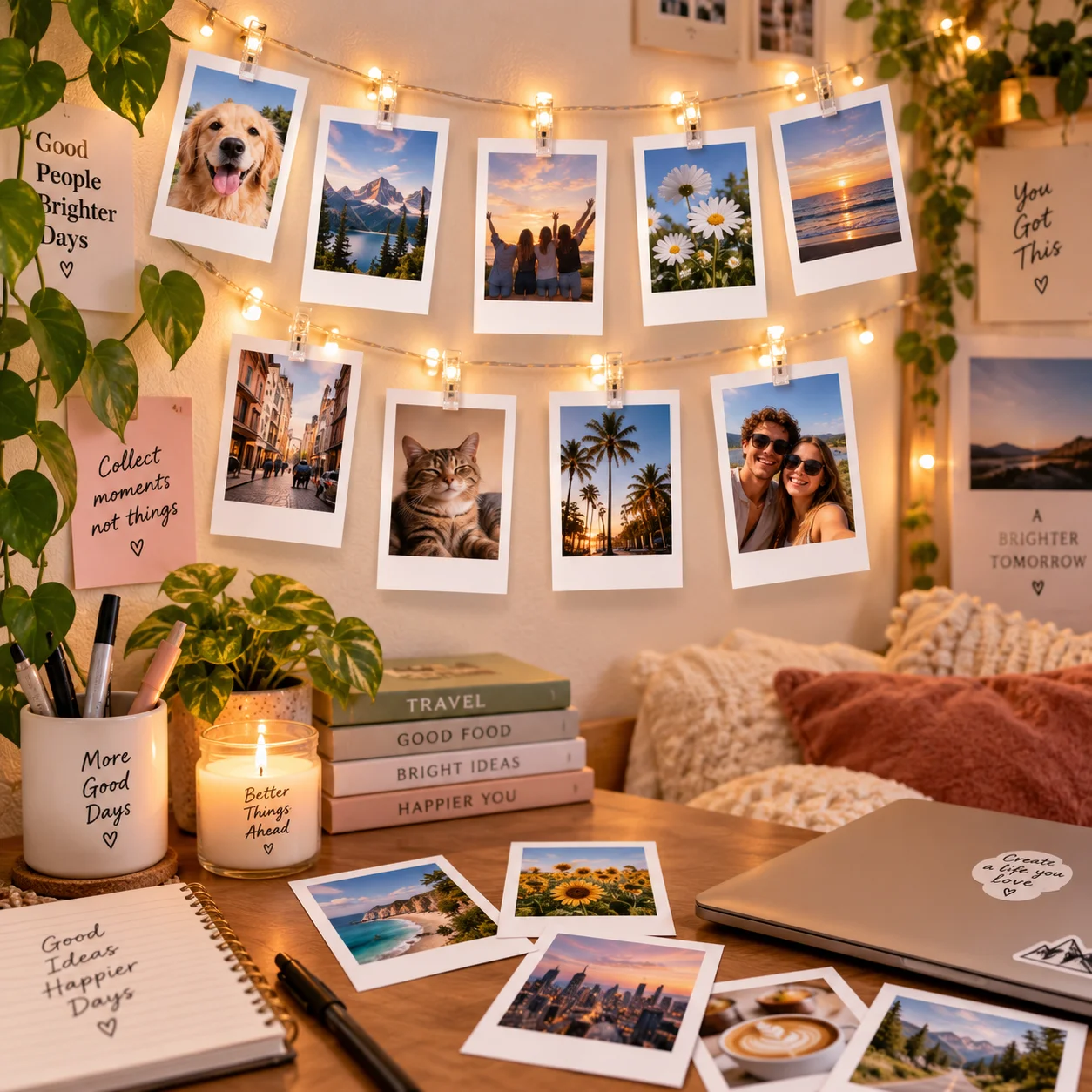 Custom Personalized Photo Cards Upload Your Own Pictures White Border Prints Wall Collage Scrapbook Album Desk Decor Gift