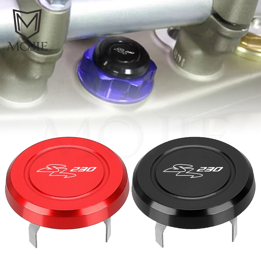 

For Honda SL230 SL 230 1997-1999 2000 2001 2002 2003 2004 Motorcycle HandleBar Stem Shaft Decorative Cover Steering Stem Nut Cap