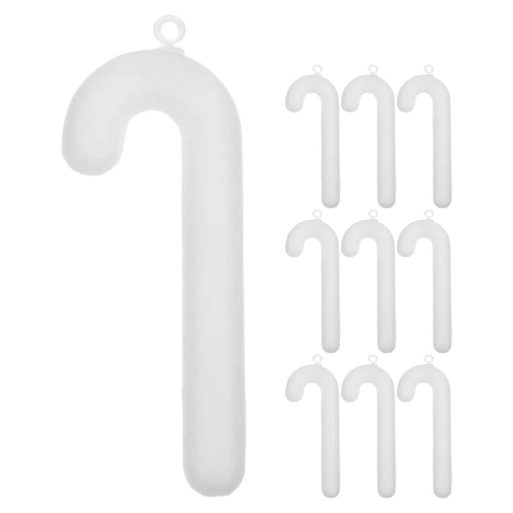 

10 Pcs Christmas Decoration Home Decorations Halloween Lollipop Xmas Tree Ornaments Hangings Foam Cane