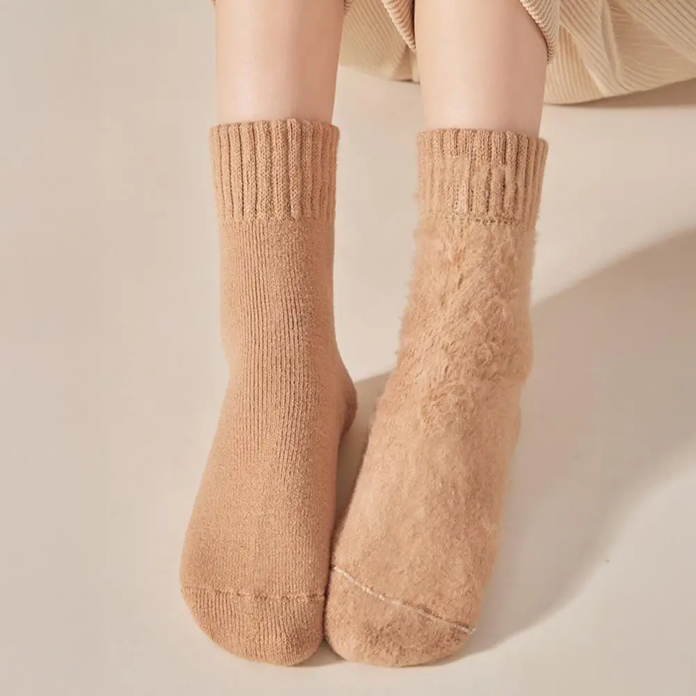 

Sweat-absorbent Socks Women Socks Women's Thick Warm Crew Socks Cozy Fleece Lined Boot Soft Thermal Cold Weather Fuzzy Winter