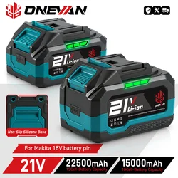 Batería de litio 928VF 29900mAh recargable 588VF 22900mAh indicador de capacidad llave eléctrica herramienta eléctrica para batería Makita 18V
