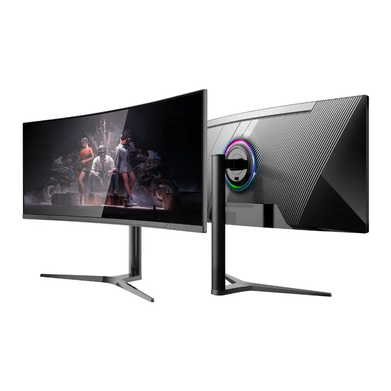 

34 inch gaming monitor desktop computer cross-border for super marquee 4K high definition curved display