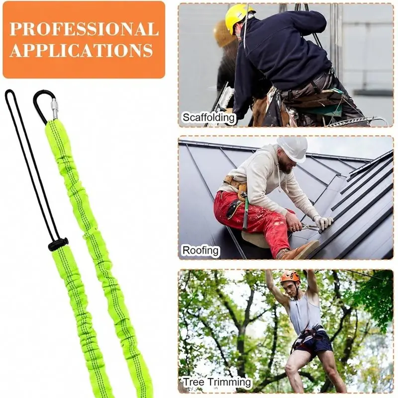 WCS-12Pack Tool Lanyards With Buckle And Loop,35.4