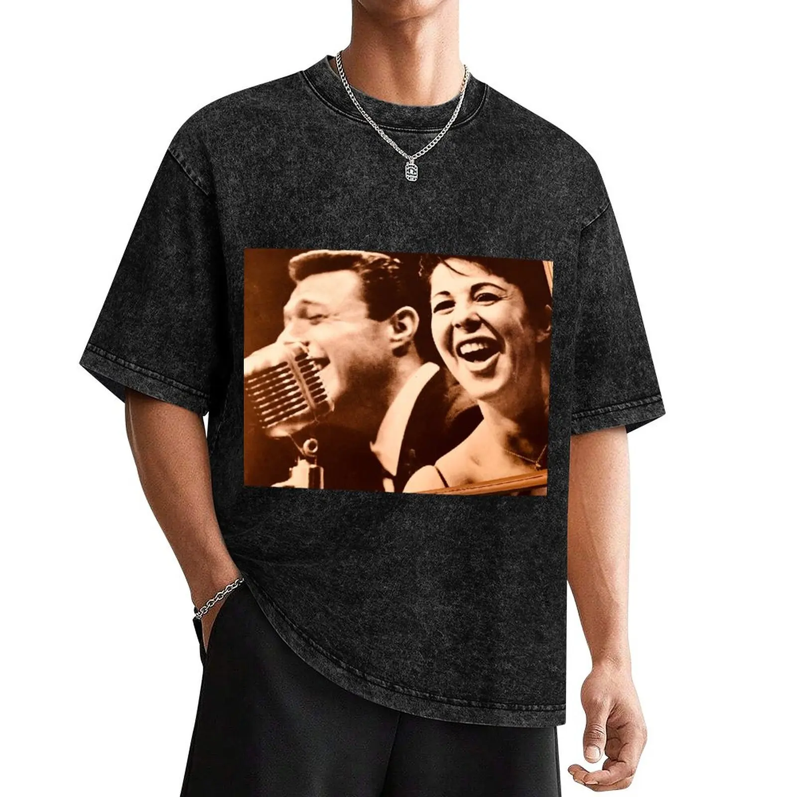 

Steve and Edyie sing! T-Shirt blanks valentines boutique clothes shirts graphic tee men