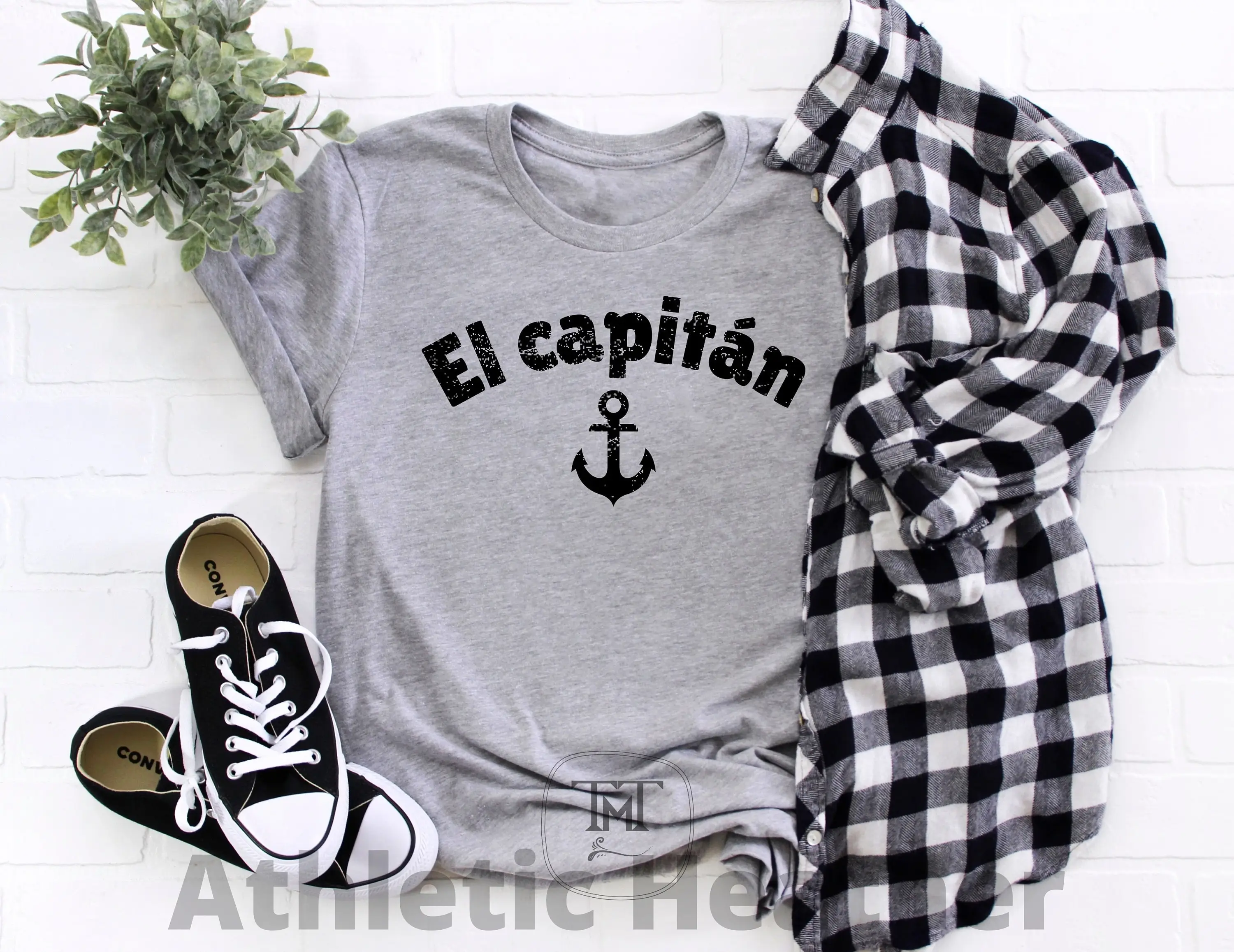 El Capitan T Shirt Funny Mens Boat Captain Sailing Boating Vintage Sailor Boater For Fathers Day Christmas Birthday