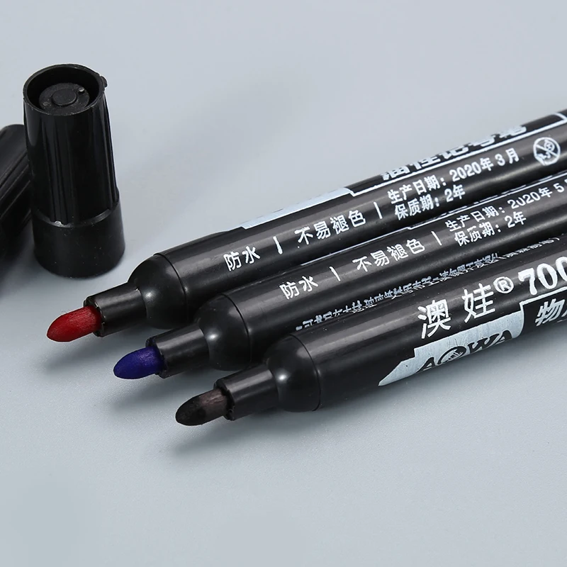 Marker Large Capacity Can Add Ink Oil For Marking Large Head Pen Non-fading Shipping Mark Pen Wholesale