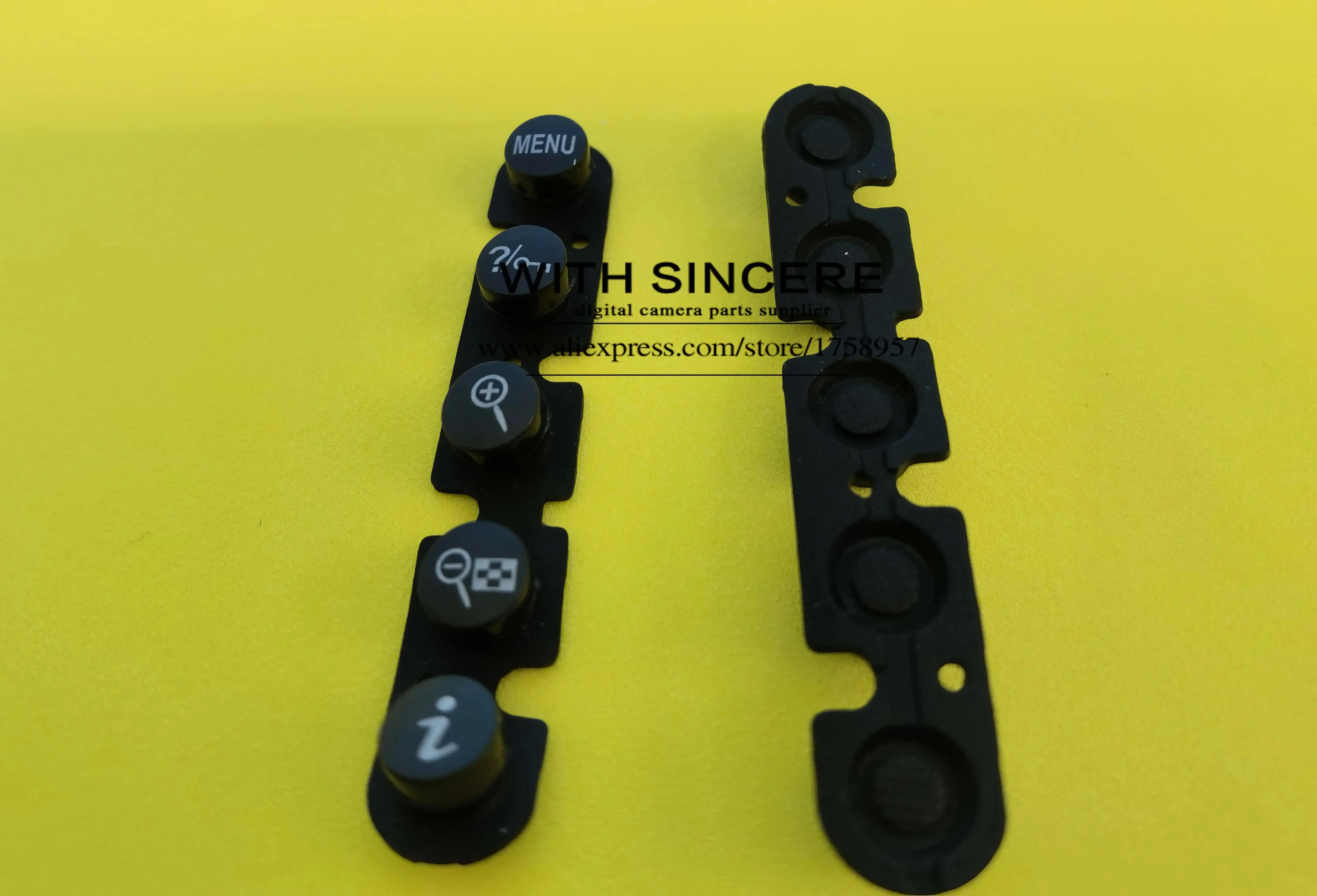 1pcs Rubber Body Buttons For Nikon D7100 D7200 Digital Camera Repair Replacement Unit Part