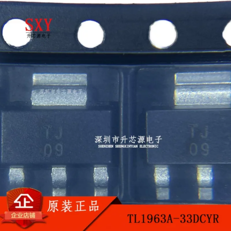 Original TL1963A-33DCYR TL1963A-15/18/25/33 silk screen TJ low voltage regulator